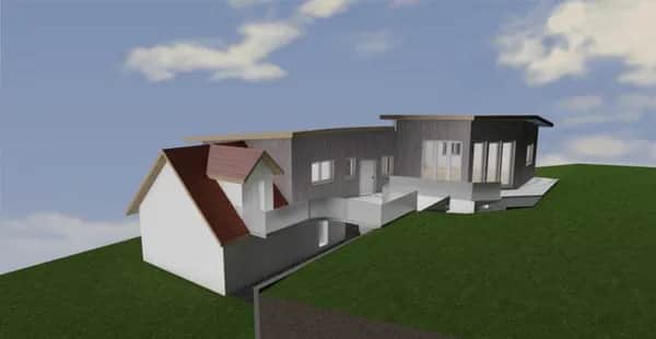 Moderne Architektur trifft Tradition - Einfamilienhaus mit innovativem Anbau
