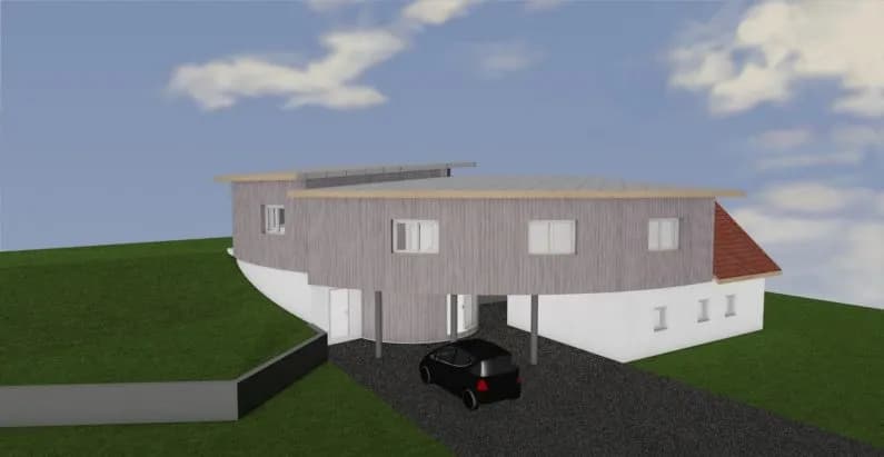 Moderne Architektur trifft Tradition - Einfamilienhaus mit innovativem Anbau 2