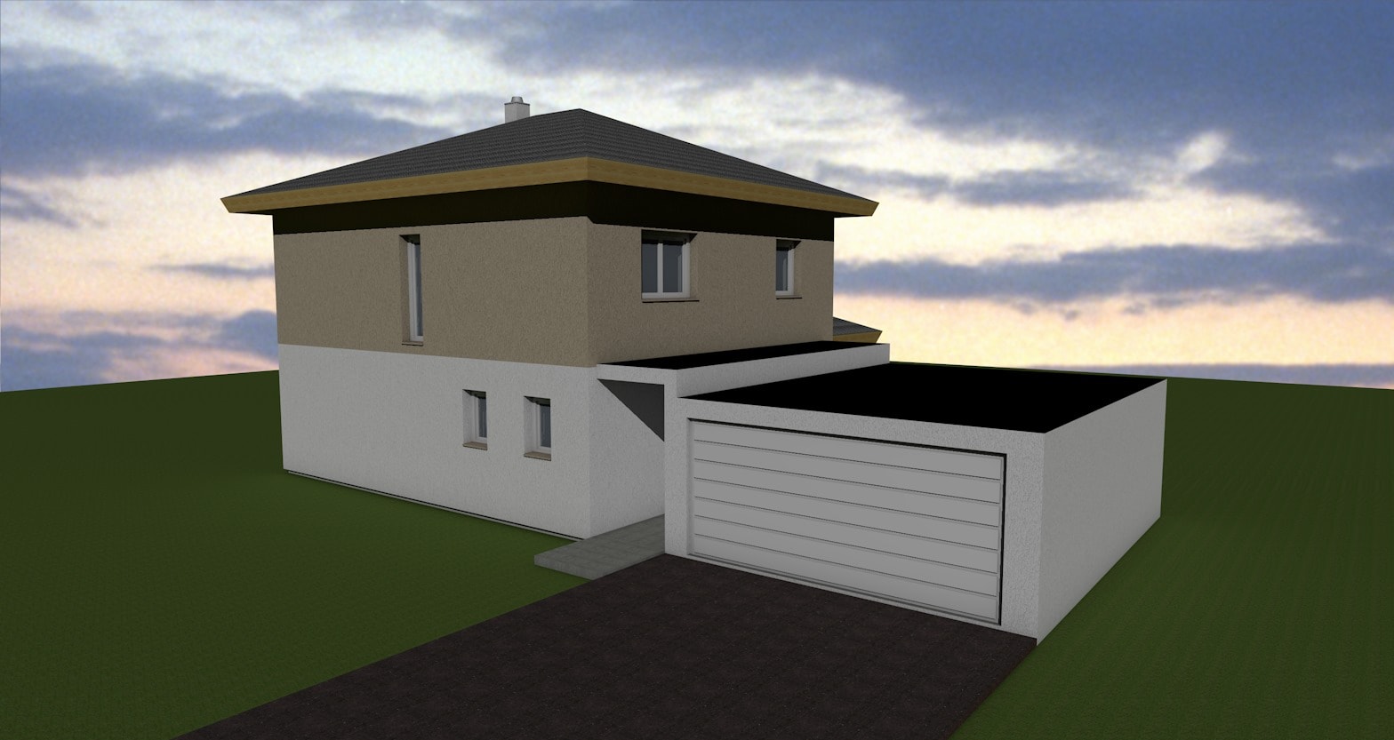 Familienfreundliches Einfamilienhaus mit modernem Anbau und überdachter Terrasse
